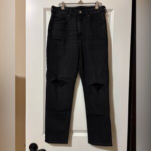 American Eagle Outfitters women’s Black Ripped Jeans